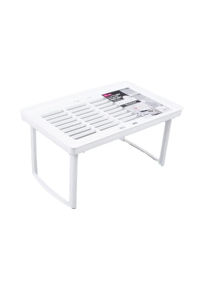 Daiso Medium Folding Rack for Kitchen - Space-Saving Storage Solution